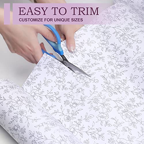 10 Sheets Drawer Liners For Dresser Scented Drawer Liners Drawer Paper Liner Non Adhesive Scented Liners For Drawers Fragrant Drawer Liners For Home Shelf Closet (Novel Style,Lavender) #TOP1