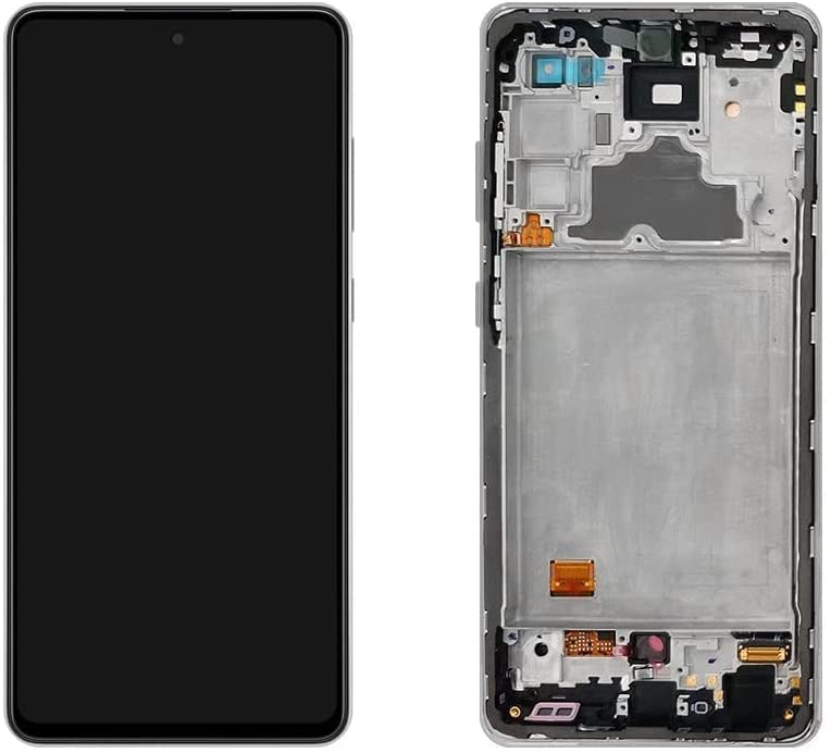 DISPLAY SAMSUNG A50 Generico Display Originale Service Pack LCD Frame Compatibile con Samsung Galaxy A72 A725 A726 Touch Screen Vetro Nero
