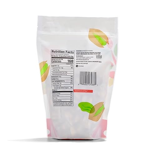 Miniatura 3 de 365 by Whole Foods Market Pistachos tostados y sin sal 10 onzas