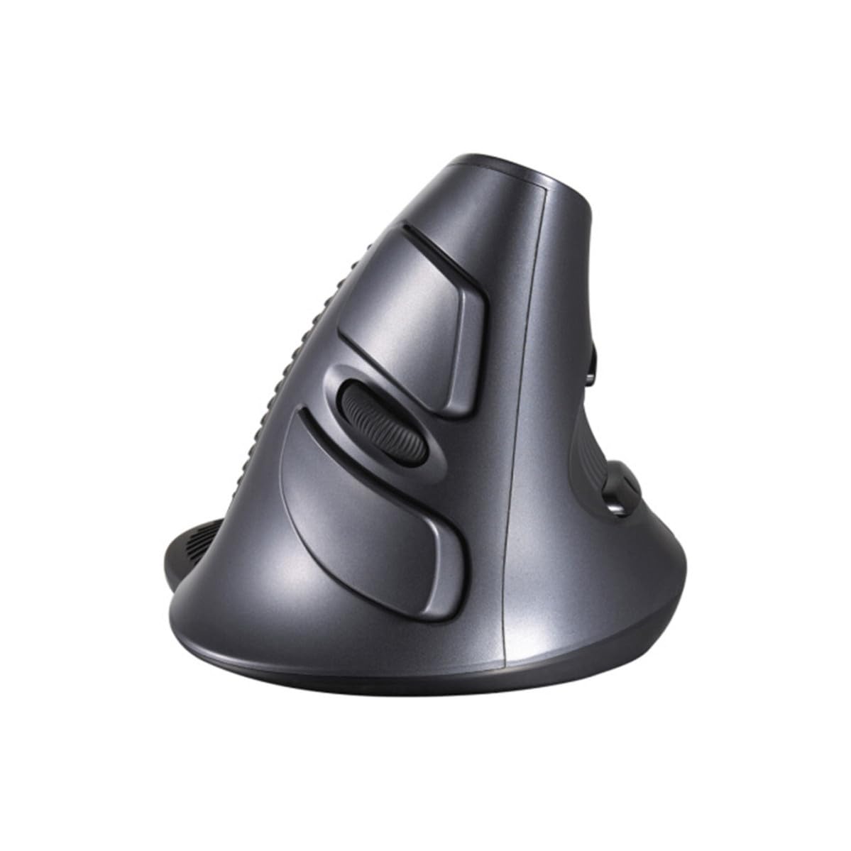 SHINEOFI Mouse Verticale Wireless Ergonomico M618 Sensore Avanzato 1600 Dpi, Design Scientifico Ergonomico in Abs per Laptop e Desktop Nero