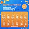 Beetles Short Almond Nail Tips: 12 Sizes 288 PCS Half Matte Full Cover Gel Tips Clear Acrylic Gel Nail Tips Almond Shape for DIY Extension #2