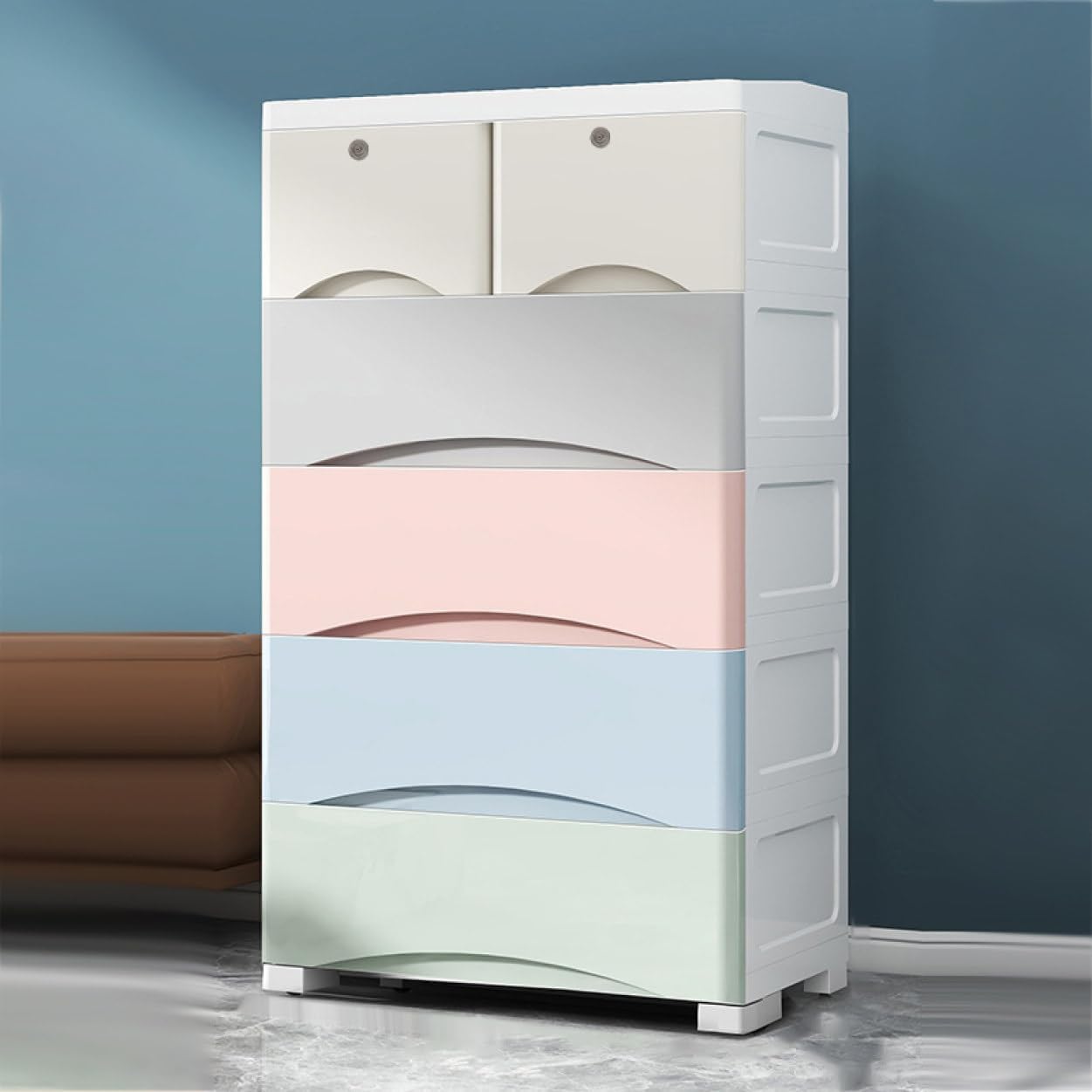 希少 カリモク 日本板ガラス ドレッサー 化粧台 婚礼家具 レトロ 昭和