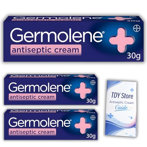 2 x Antiseptic Cream with Local Anaesthetic 30g - TDY Bundle Including TDY Antiseptic Cream Guide