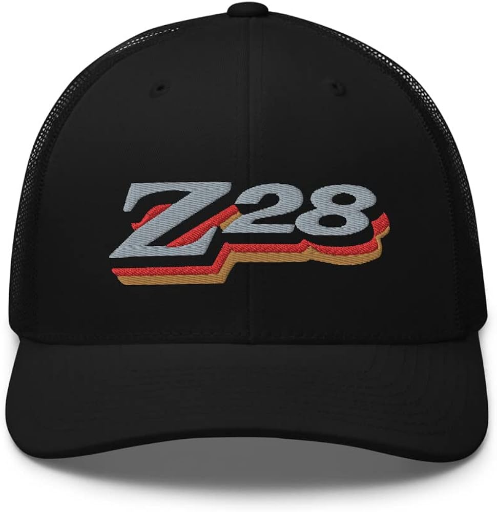 1978 Chevy Camaro Z28 Grille Retro Muscle Car Owner Classic Cars Trucker Cap Snapback Sombrero Negro