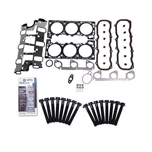Image of CPWK396 Head Gasket Set Bolt Kit Fits: 95-96 Ford Aerostar Explorer Mazda B4000 4.0L OHV VIN X