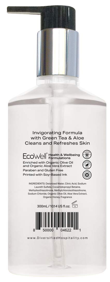 Terra Pure Green Tea Amenities Shower Soap Set | 10.14 oz. | (1 of Each)