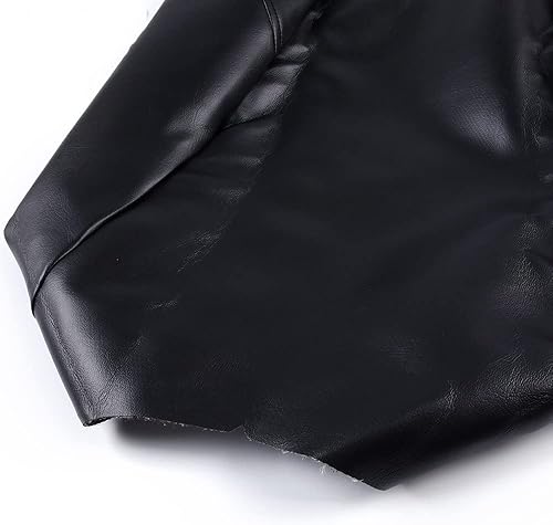 Miniatura 7 de CHEDA Juego de 2 fundas de asiento trasero y fundas de asiento, compatibles con Polaris RZR 570 800 900 2008+, cuero estándar negro