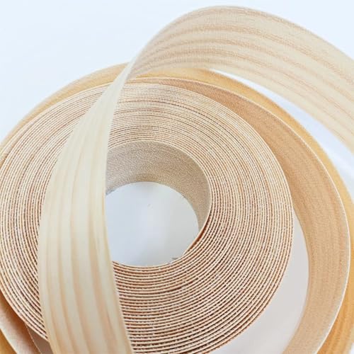 Ebpsneer SONGMU Real Pine Wood Veneer Edge Banding,Preglued Iron On Veneer With Hot Melt Adhesive Strips,2 Inch Edgebanding Flexible Tape thumb #5