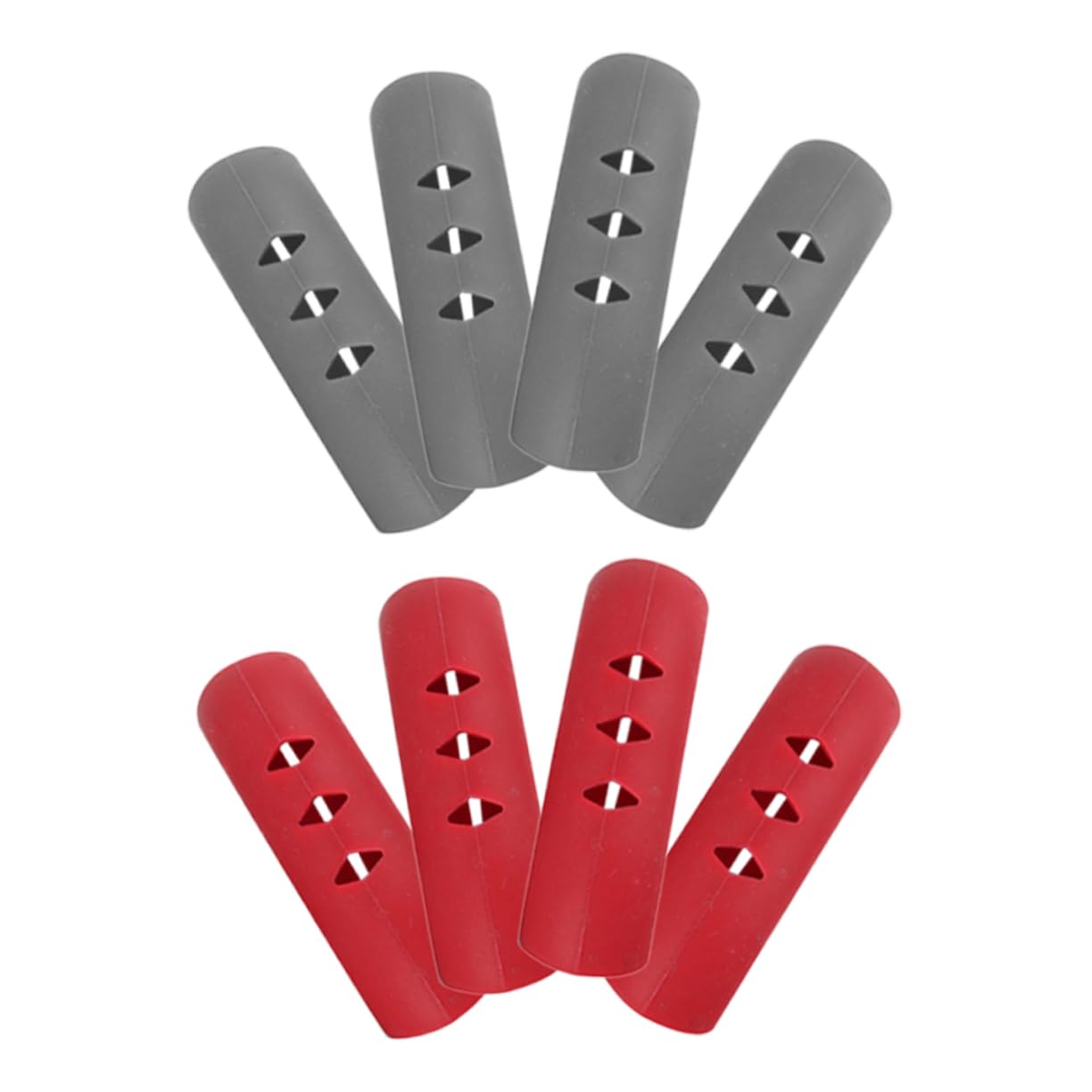 Protectores de silicona para asas de ollas, juego aislante térmico antideslizante para cocina