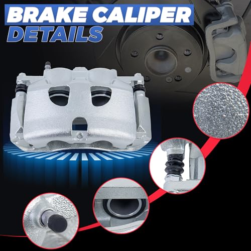 Image of 18B5236 18B5237 Front Disc Brake Calipers Compatible with 2010-11 Ford F150