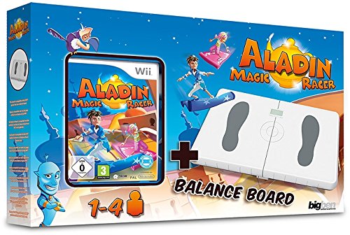 Aladin Magic Racer inkl. Balance Board - [Wii]