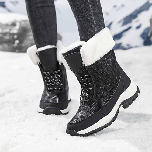 Bottes d'hiver tendance pieds au chaud grâce à la doublure douce