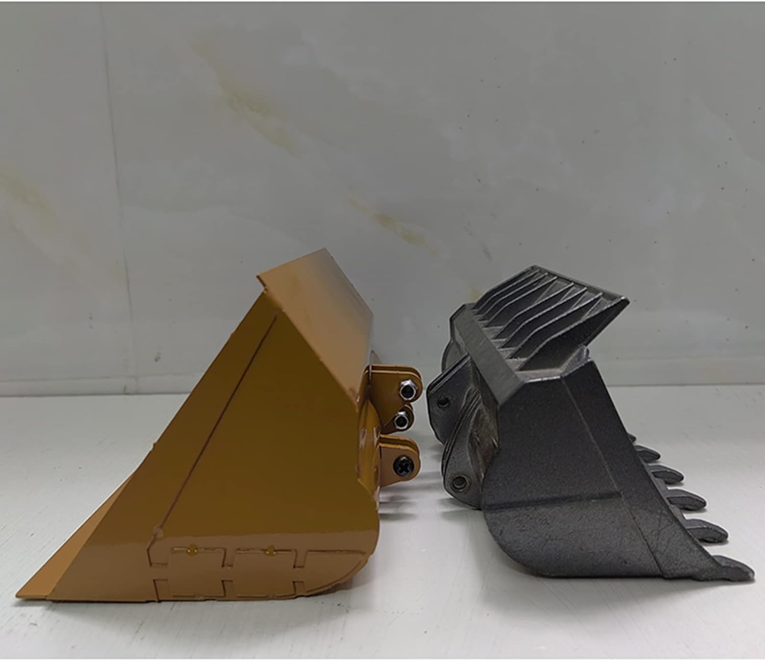 200x73x55MM Shovel Bucket Rc Metal Excavator Spading Parts for Huina1583 RC Model Car