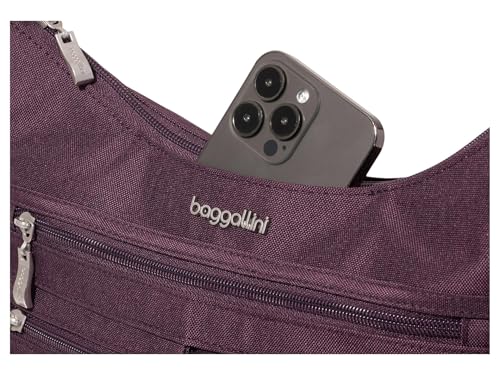 Baggallini Womens Modern Everywhere Crossbody Bag for Women 11x9x4.5 Rfid Hobo Bag4