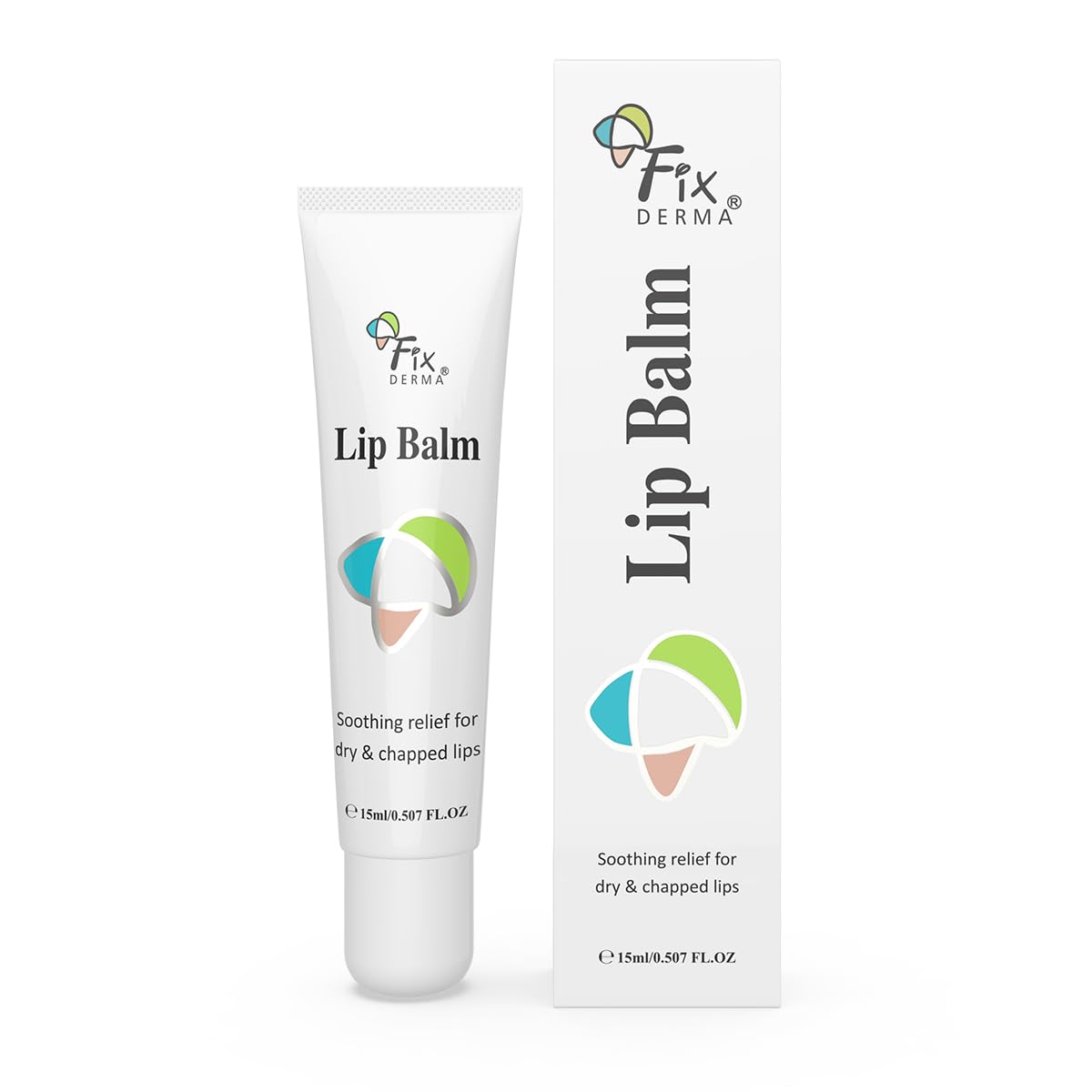 Fixderma Lip Balm With Vitamin C & E For Pigmented, Dry & Chapped Lips | Soft, Hydrating & Nourishes Lips | Even Out Lip Tone | Lip Balm For Dark Lips | 15ml
