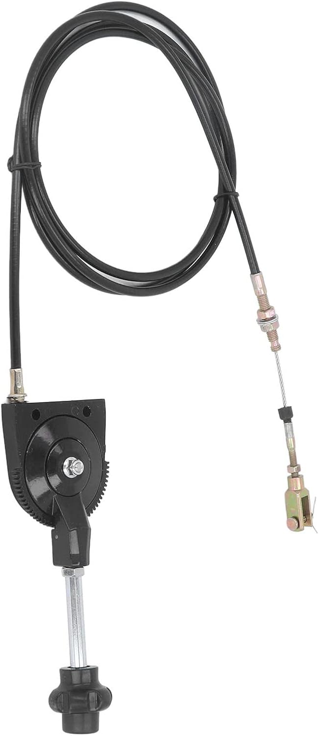 Excavator Throttle Control Cable 2.5 Meter Replacement for Hitachi EX230 EX230, Manual Throttle Cable Kit, Quick Response for Excavator Lever & Mini Excavator Attachments