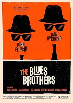 The Blues Brothers 直筆サイン入りポスター ブルースブラザーズ THE BLUES BROTHERS(ブルース・ブラザース) 【3名直筆サイン入り