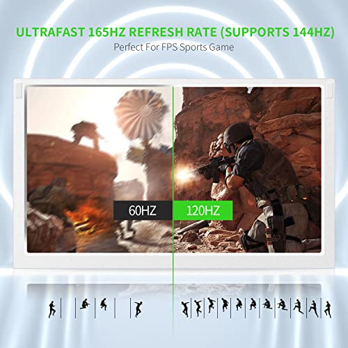 G-Story 15.6" Hdr Ips 2K&165Hz Eye-Care Portable Gaming Monitor For Xbox Series S(Not Included) With Freesync, Hdmi Cable, Built-In Multimedia Stereo Speaker,Ul Certificated Ac Adapter #TOP7