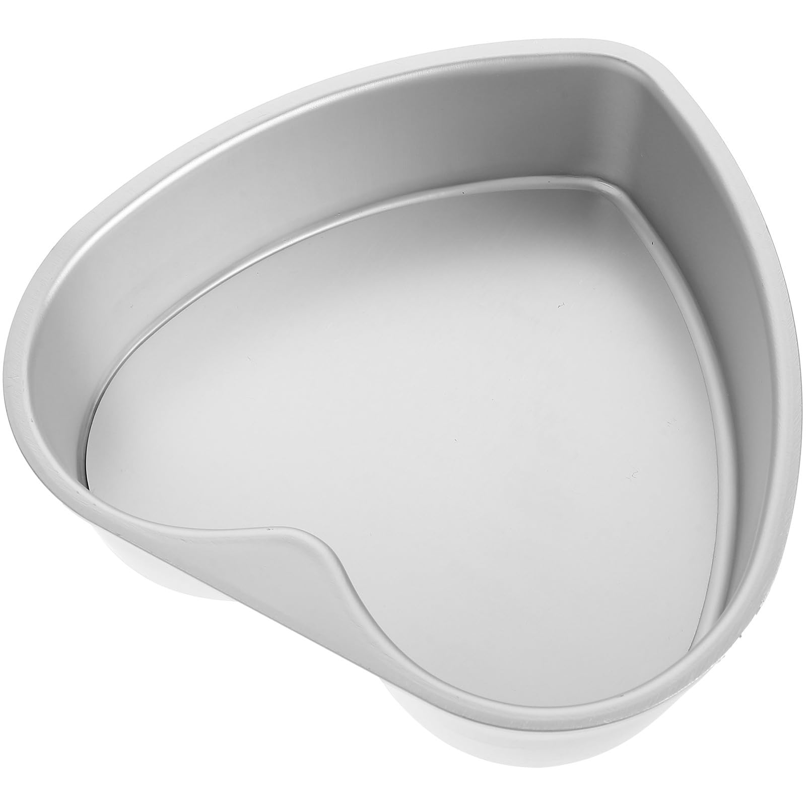 Veemoon Molde para Pastel de Corazón Base Desmontable 8 Pulgadas Resistente a Altas Temperaturas Antiadherente Fácil de Desmoldar para Reposteros Aficionados y Profesionales en Cocina