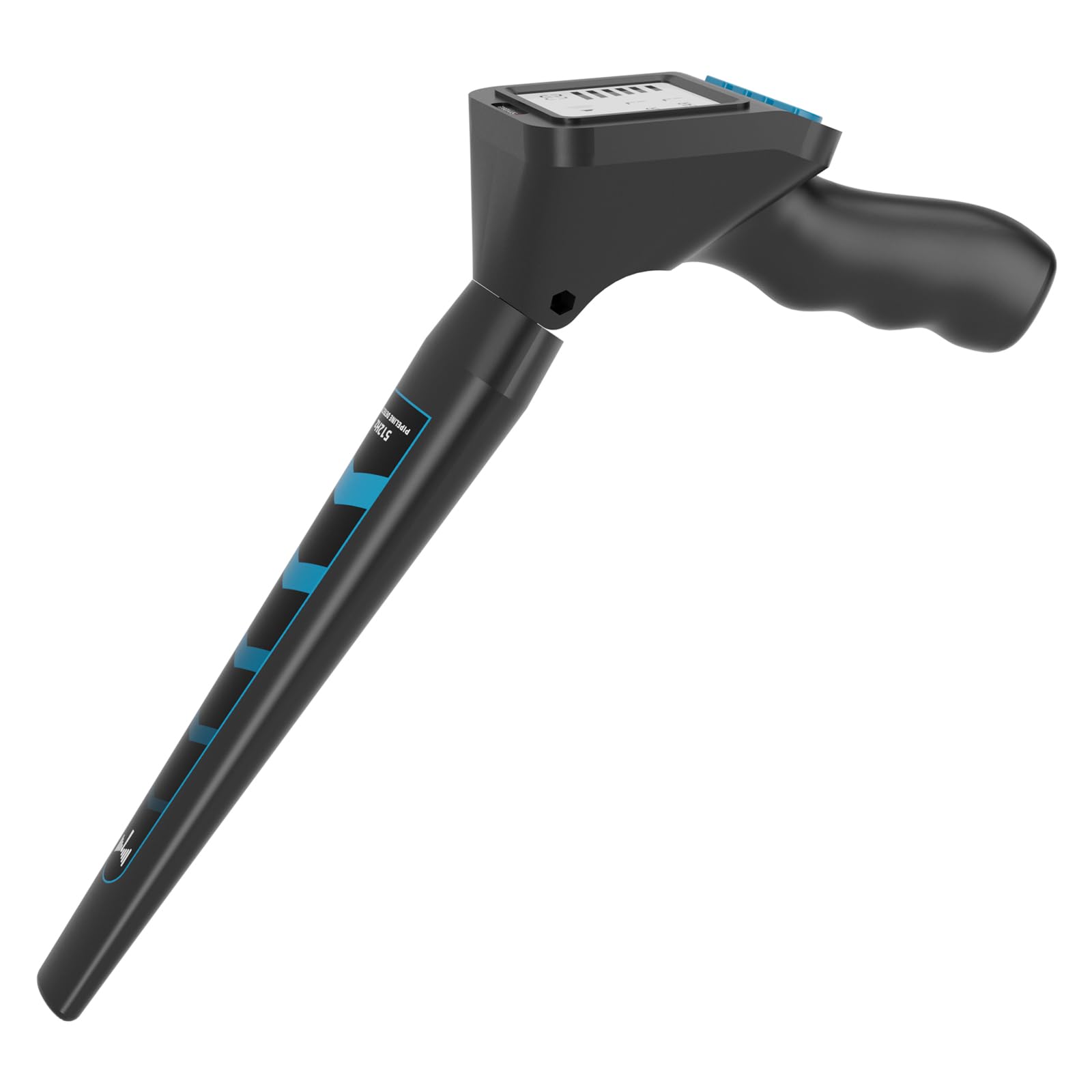Localizador de Tuberías de 512 Hz, Sanyipace Receptor Inalámbrico de 512 Hz con Pantalla de 3 Pulgadas, Batería de 3000 mAh, Altavoz, Cambio Entre Modo Cercano y Lejano, Mango de ángulo Ajustable