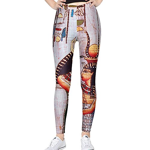 Kidsparadisy - Leggings - para niña Amarillo Egypt 150 cm(10-11 Años)