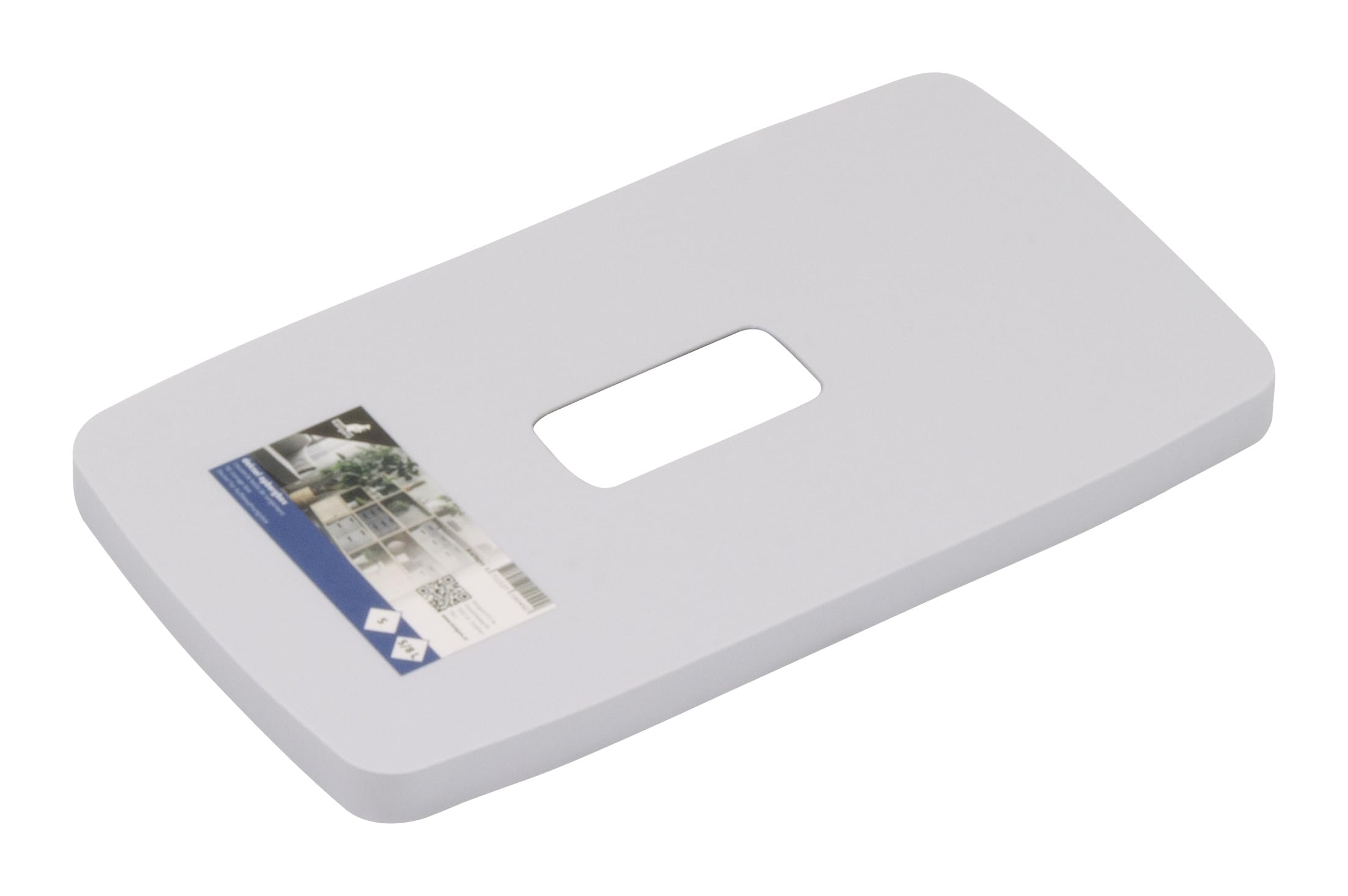 Couvercle boîte rangement gris Kangaro idéal pour placard et bureau