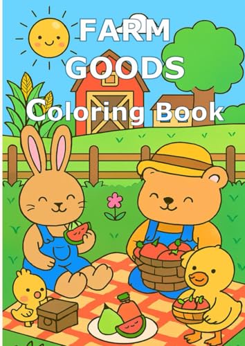 Farm Goods Coloring Book