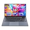 Laptop para juegos i5, portátiles de 16 pulgadas, computadora portátil de hasta 3.60 GHZ, computadoras portátiles tradicionales para 16 GB de RAM 512 GB SSD, pantalla Full HD de 1920 x 1200, apertura