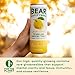 Bear Maple Farms Clean Soda, Natural Focus & Clarity from Ginseng, No Caffeine, 5-10 calories per serving, Naturally Sweetened, 12oz can - Yuzu