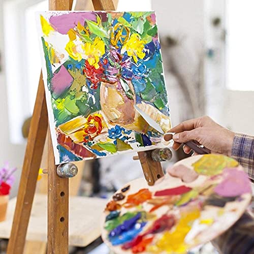 NIOUDA 15 Pcs Artist Palette Knife Set,AMZMUKAUP Acrylic Paint Palette