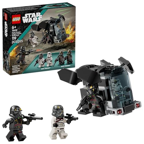 Reviews de Lego Star Wars Stormtrooper para comprar hoy. 43 LEGO Star Wars: Ahsoka Pack de Combate: Death Trooper y Trooper de la Noche Regalito para Niños, Niñas y Fans de 6 Años o Más, Juguete de Construcción de Nave de Descenso...
