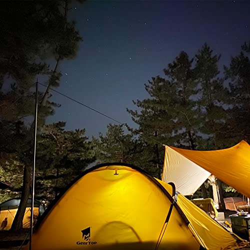 Geertop TLY01 Portable 2 Person 4 Season Camp Tent Waterproof Backpacking Tent Double Layer All Weather thumb #6