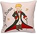 565pir - Taie d'oreiller Le Petit Prince Le Petit Prince Cadeau Petit Prince Art 18x18 Taie d'oreiller belge Tapisserie Taie d'oreiller Napoléon