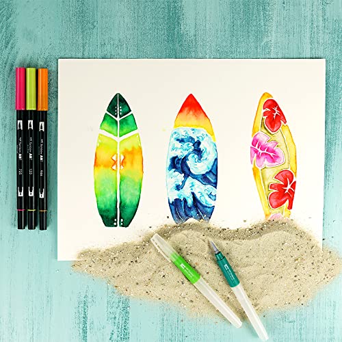 Image of Tombow Dual Brush Pen,Abt,N15 (Ab-Tn15),Black