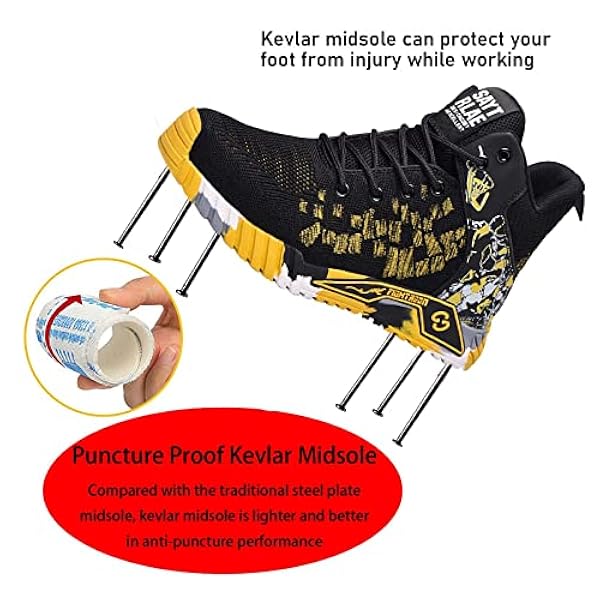 Stalen Top Cap Schoenen Voor Heren,The Work Shoe Sole Made Of Rubber Is Resistant To Abrasion And Shock And Src Non-Slip,▁