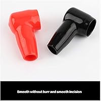 Vista 4 de 6 unids protector eléctrico cabrestante motor cable terminal arranque batería terminal cubierta de protección de PVC cubiertas aislantes