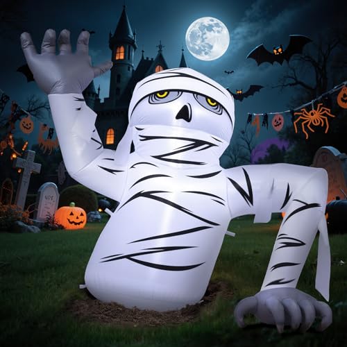 Dawdix 5.2FT Halloween Inflatable Mummy