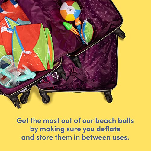 Top Race 25 Pack 5 Inch Mini Beach Balls Bulk - Mini Inflatable Beach Ball - Sport Ball - Blow Up Beach Ball For Kids - Beach Party Decorations Bulk Mini Beach Balls Mini Beach Ball Beach Ball Bulk #TOP3