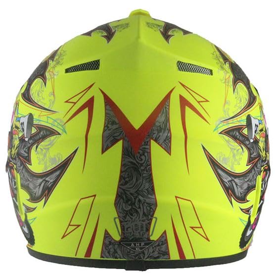 Kinder Crosshelm Mejia – Motorradhelm für Kinder, ABS-Schale, robuster Kinderhelm für Downhill, Quad und Motocross