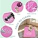 Jacooxi Cat Litter Mat, Silicone Large Cat Mat for Litter Box - 31x22 in, Waterproof & Non-Slip, Durable & Easy Clean, Pink
