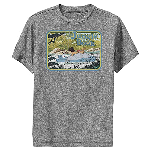 Disney Book Jungle Vibe-Dsjb00omsc Boys Short Sleeve Tee Shirt