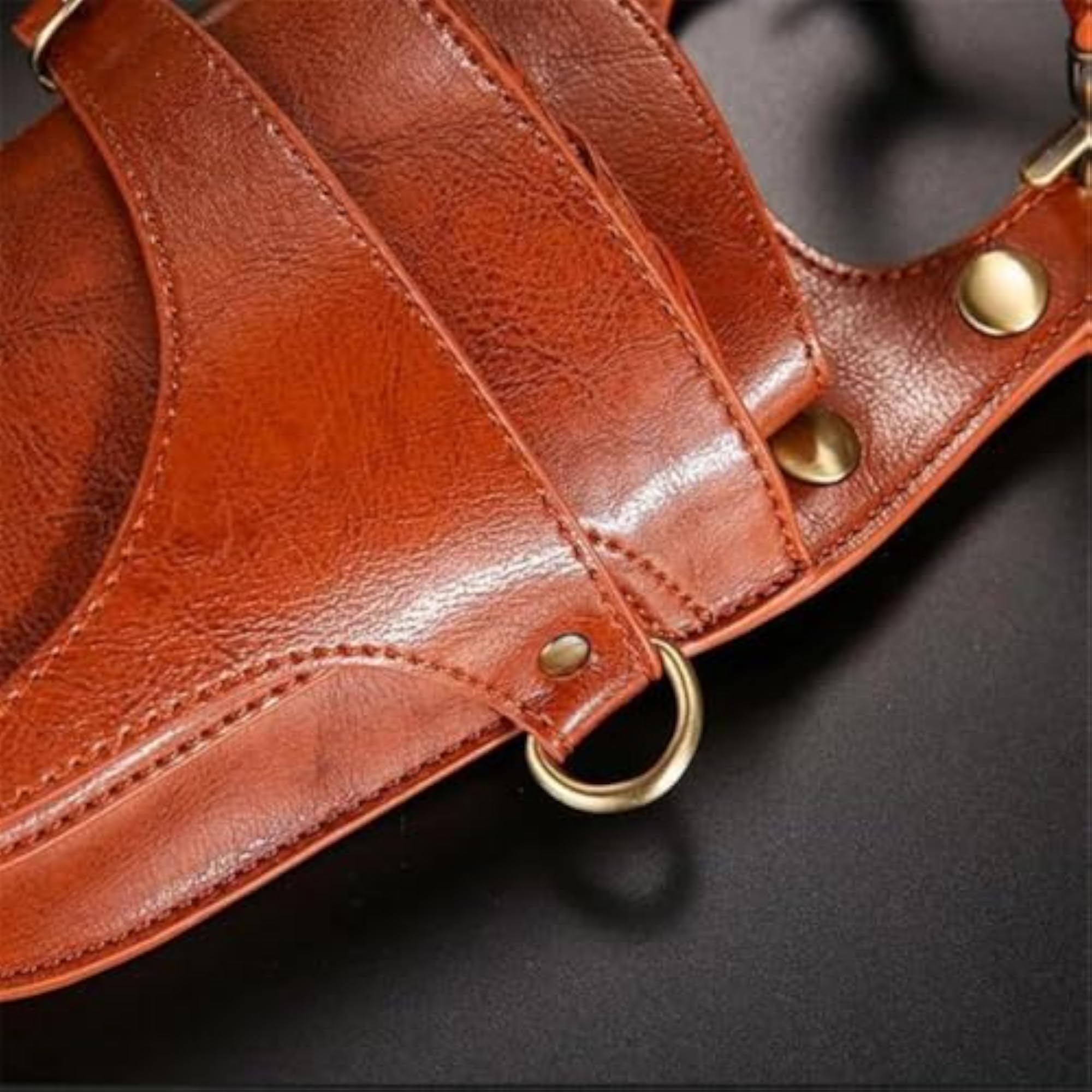 PU Leather Barber Scissors Pouch Holster