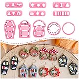 KEOKER Fall and Halloween Polymer Clay Cutters...