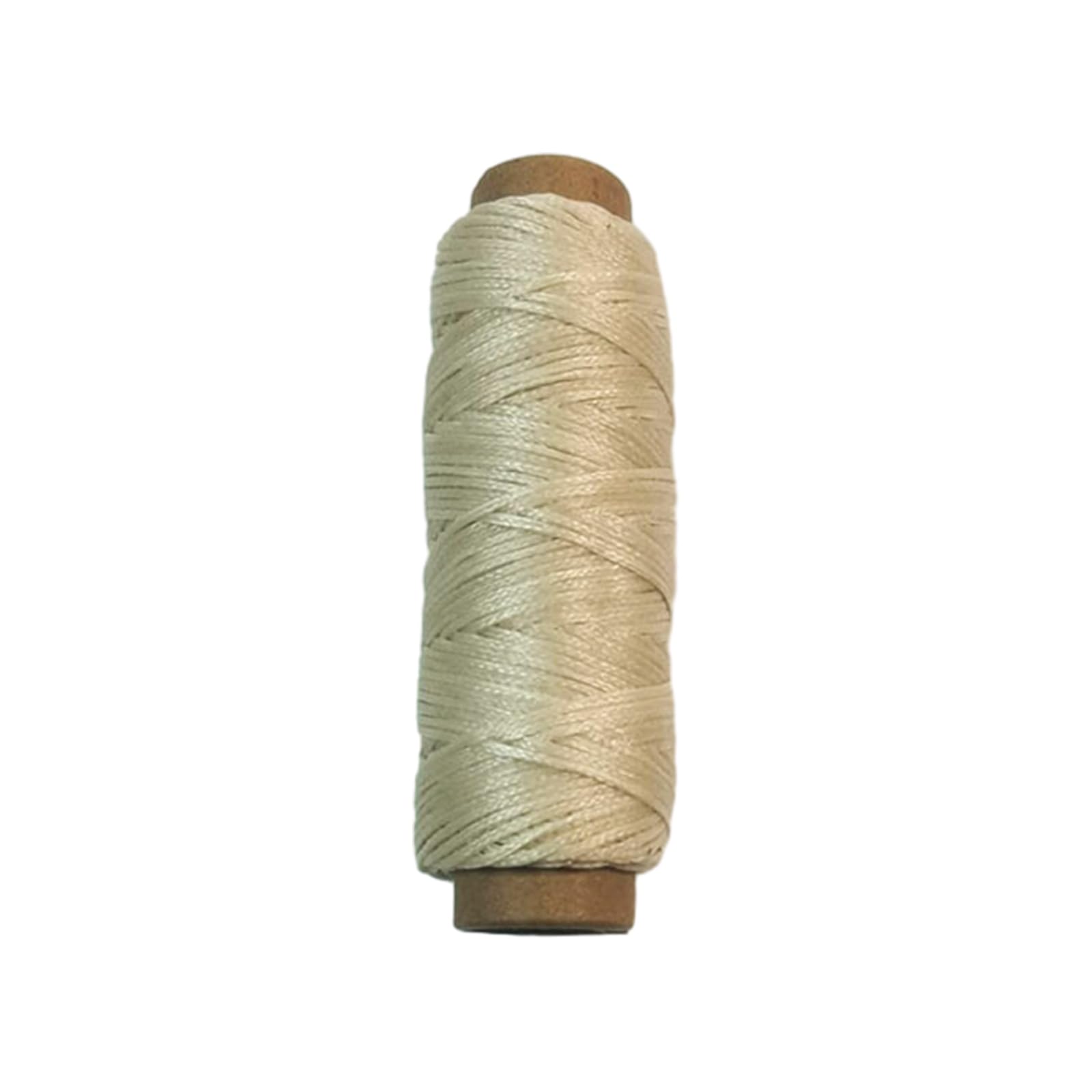 YROHGKPN Colorful Waxed Thread Leather Sewing Hand Stitching for Bookbinding 150D 0.8mm Thickness Waxed for
