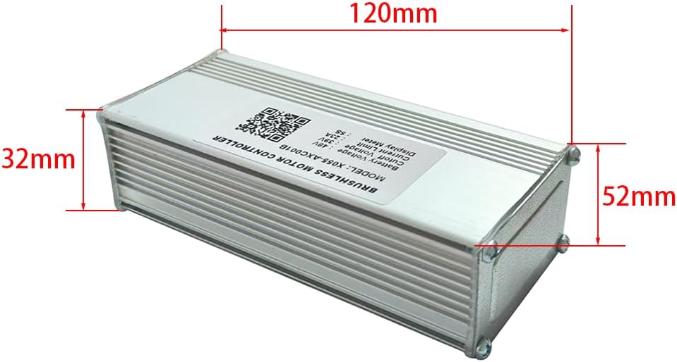 E-Bike Controller 48V 23A Brushless DC Motor Speed Controller X055-AXC001B Universal for Electric Bike, Mountain Bike, Fat Tire Bike Display Screen Meter UART 5S