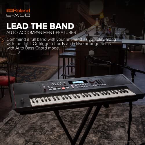 Clavier arrangeur électronique E-X50 Roland – Facile d’utilisation | Haut-parleurs stéréo | Bluetooth | Sons Roland… - Les Beatles, Paul McCartney, John Lennon, RIngo Starr, George Harrison Clavier arrangeur électronique E-X50 Roland - Facile d'utilisation | Haut-parleurs stéréo | Bluetooth | Sons Roland… – Image 6