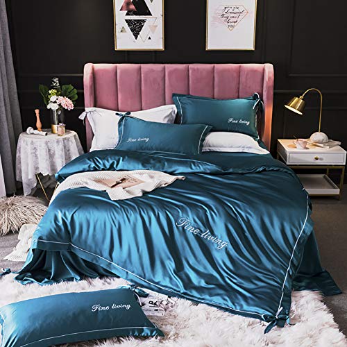 100％シルク寝具4点セット 高級ホテル仕様 Amazon｜豪華な本物のシルク 100% シルクヨーロッパの 5 つ星ホテル