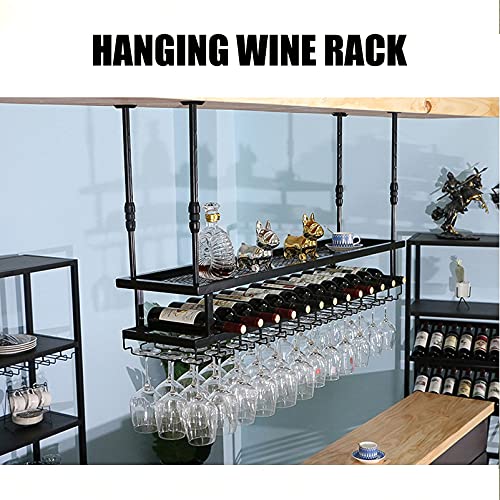 Casier à vin suspendu pour optimiser l'espace et ranger vos bouteilles