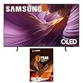SAMSUNG QN55S85FAFXZA 55 Inch OLED HDR 4K Smart TV with Q-Symphony Pro and 2 Year Amber Protection Plan (2025)