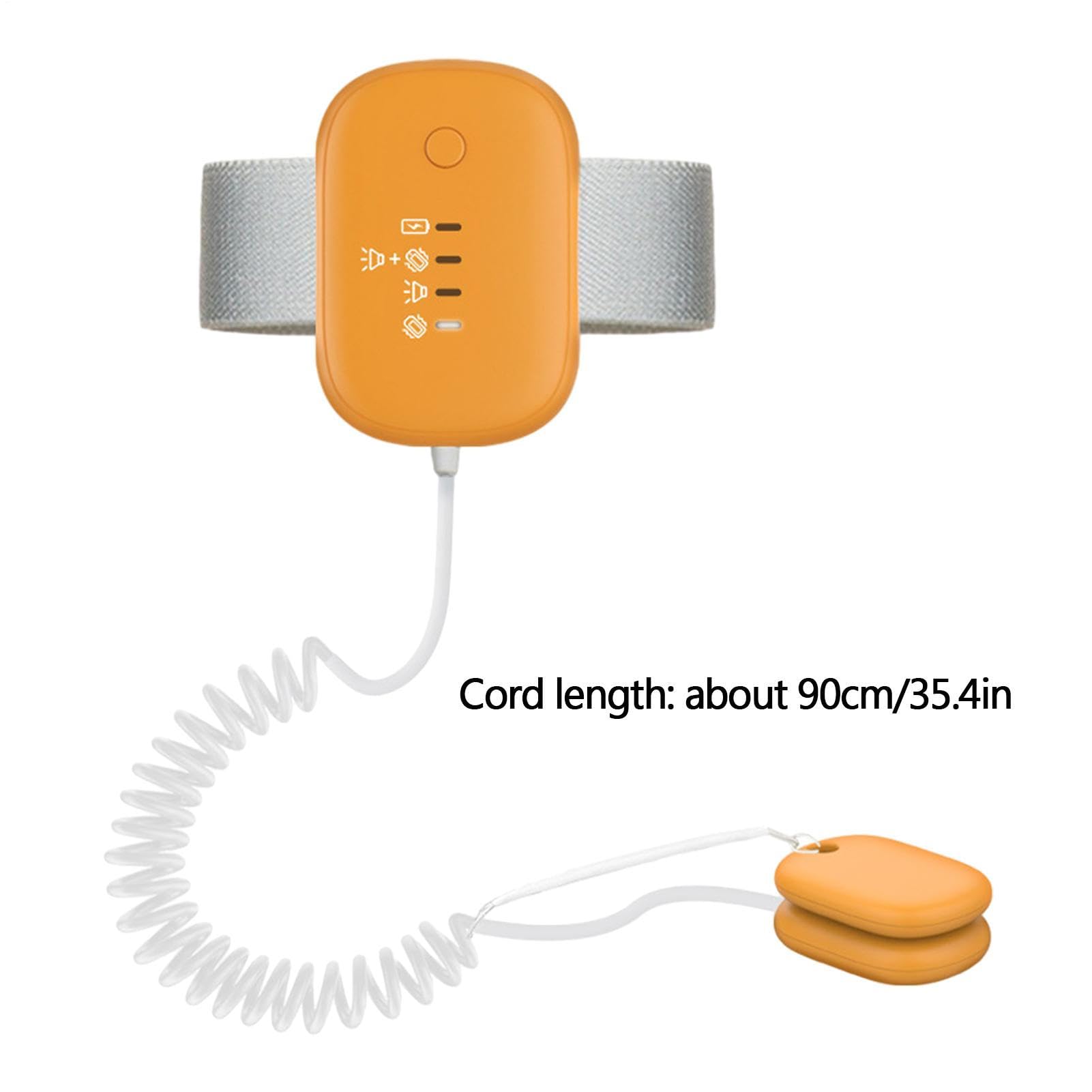 Alarme de mouillage du lit - Dispositif d'alerte de, unité de Chargement USB | Capteur à Haute sensibilité, Modes de Vibration sonore, Outil d'entraînement au Pot, Alarme pour Les,